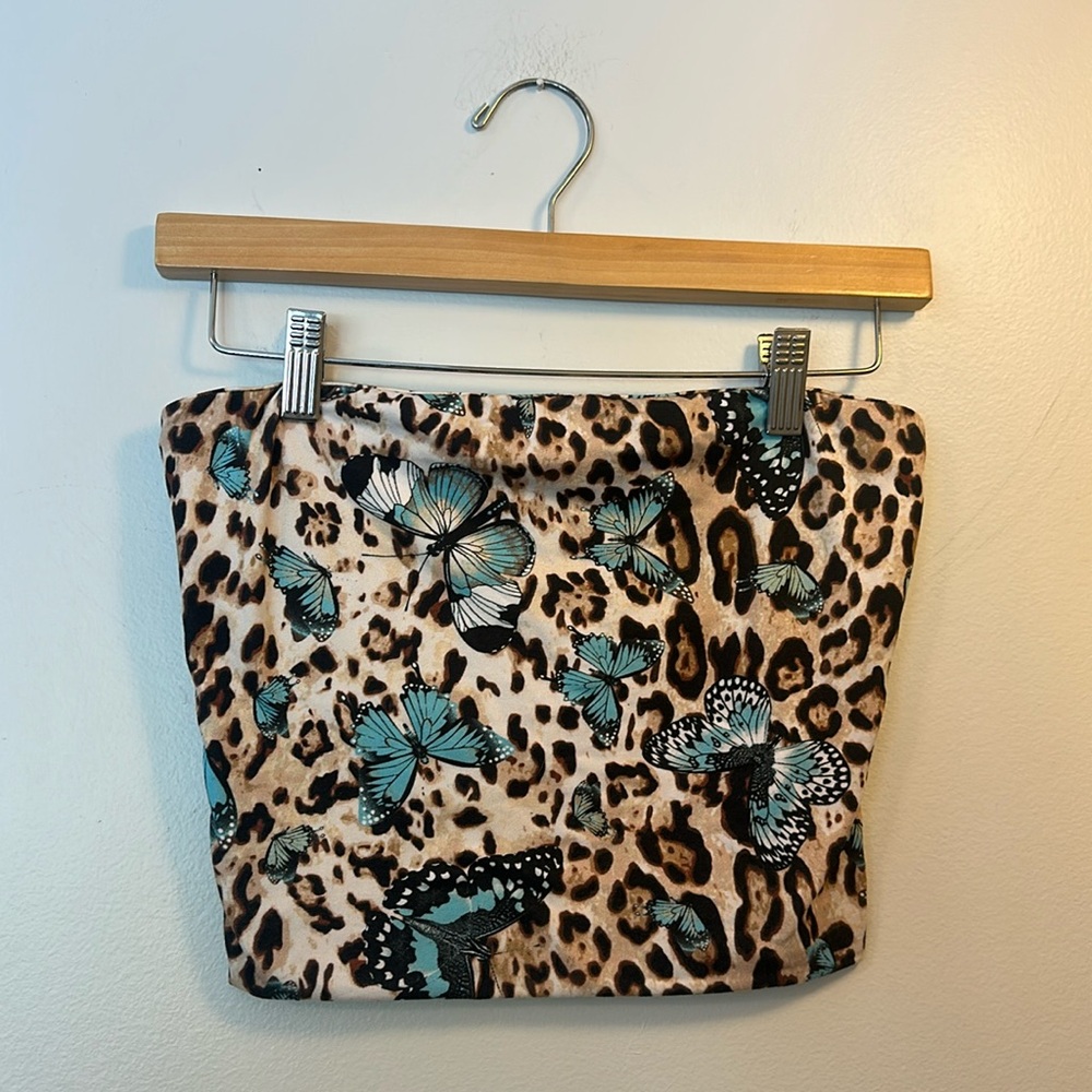 Fashion Nova Butterfly tube top